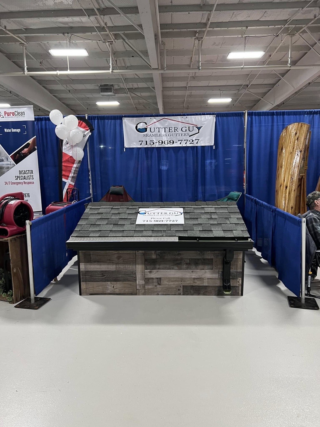 Side elevation with new wrapped fascia